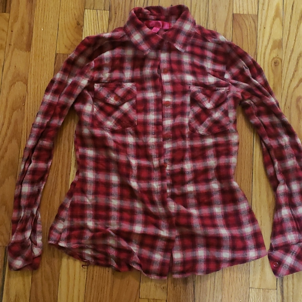 Almost famous button down shirt